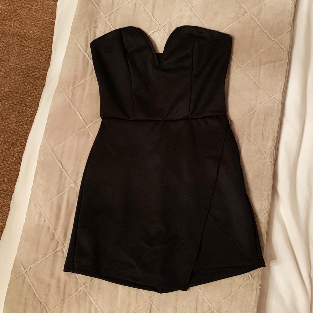 Sleek Black Romper S